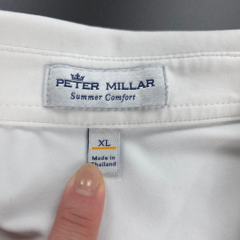 Peter Millar Solid Performance Jersey Polo Old Mo… - image 2
